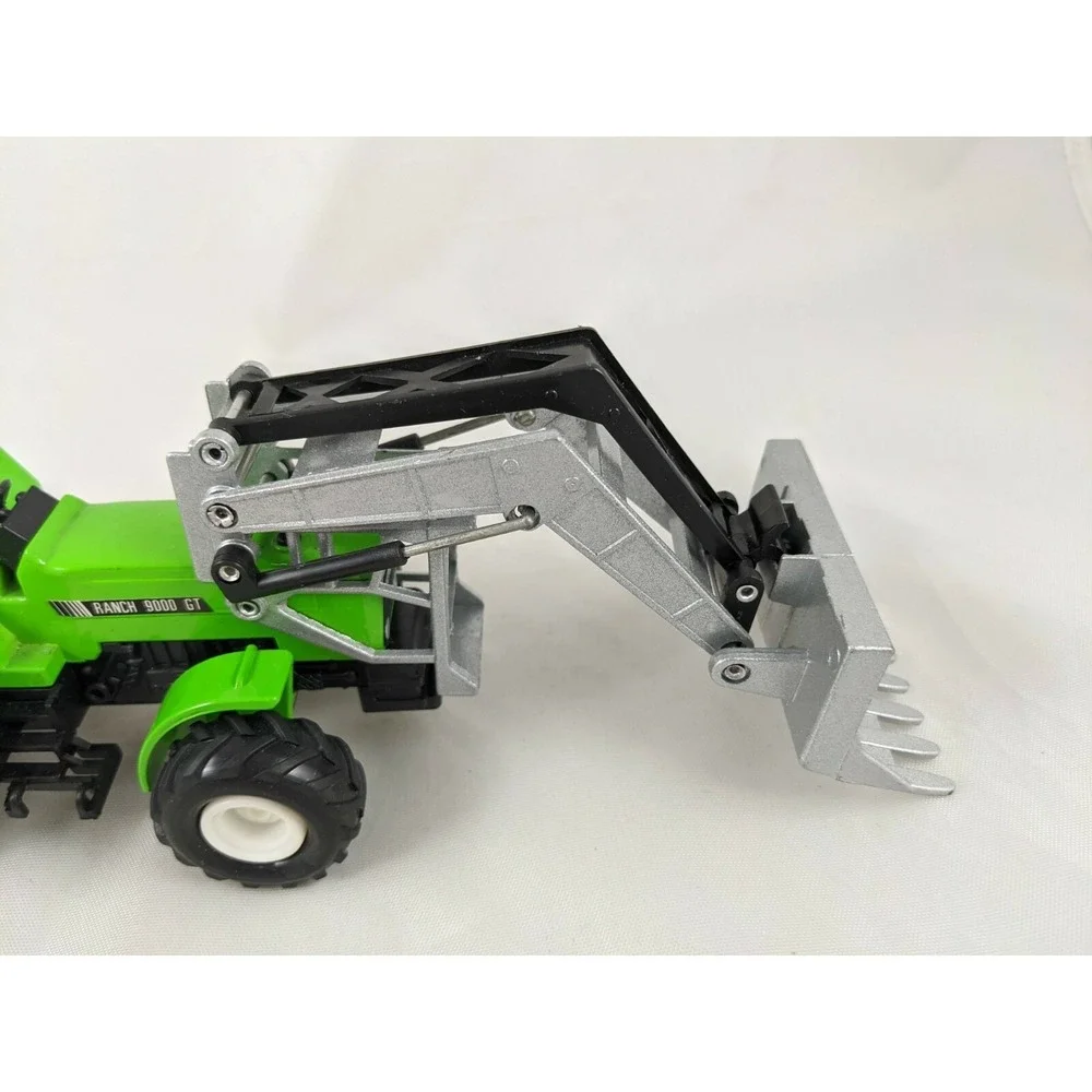 Ranch‎ 9000 GT Green Tractor Diecast Metal Friction Vehicle Toy 8.5 Inch Long